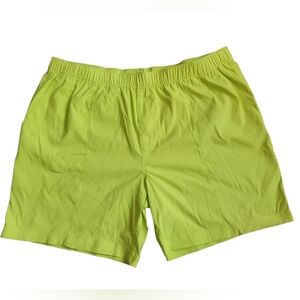 The North Face Neon Lime Athletic Shorts